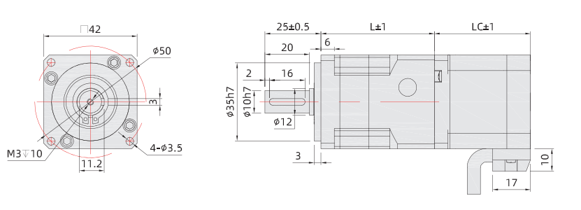 43PS尺寸圖 43PS尺寸圖